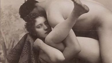 Подборка ретро фотографий с групповым трахом и сценами лесбийского секса